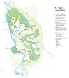 Vergrößerte Ansicht von Karte der Äußeren Landschaften des Modell Räumliche Ordnung