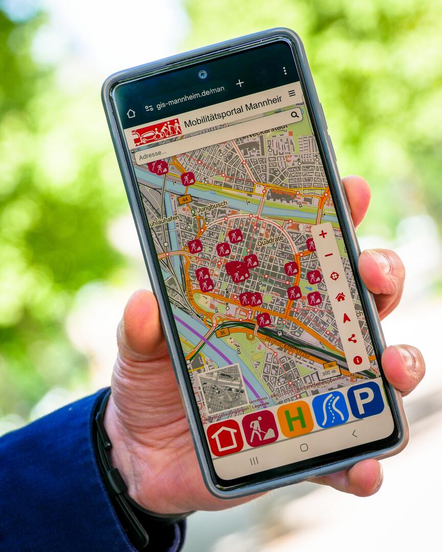 Mobilitätsportal Mannheim - auch auf dem Handy