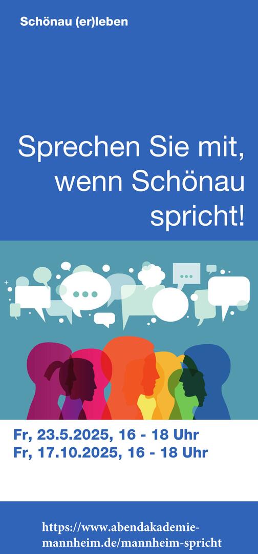 Schönau spricht: Flyer 2025