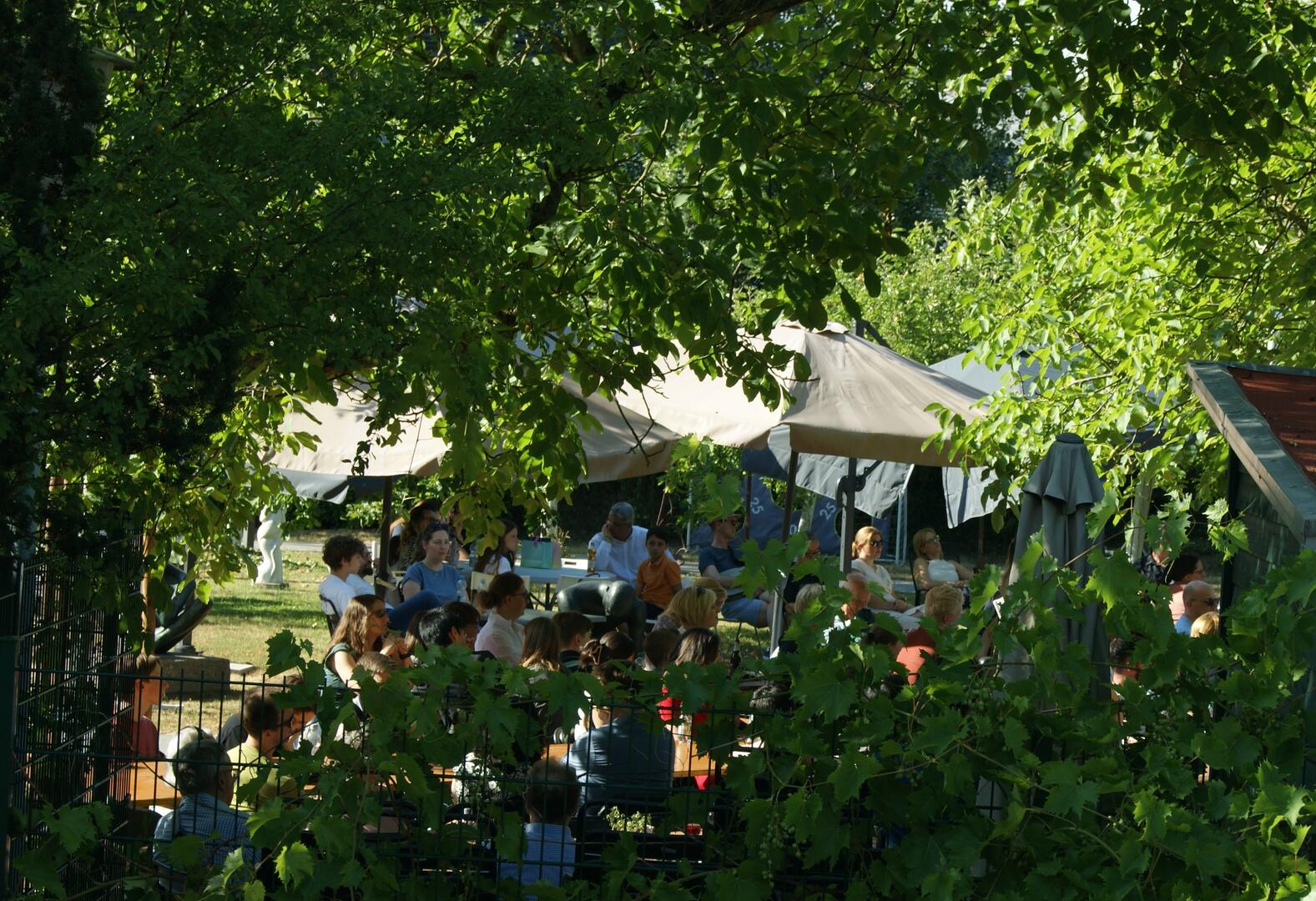 Abschlussveranstaltung im Park der Heinrich-Vetter-Stiftung in Ilvesheim