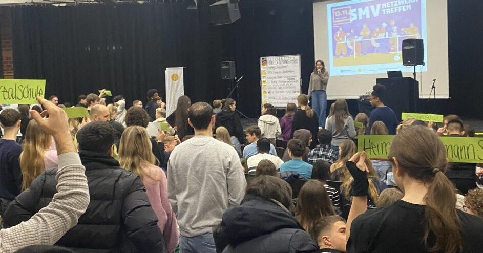 SMV-Netzwerktreffen von 68DEINS! Schule und Demokratie
