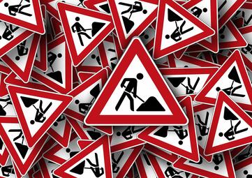 Vergrößerte Ansicht von Symbolbild Baustelle