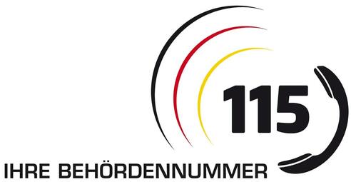 Vergrößerte Ansicht von 115 die Telefonnummer der Telefonzetrale