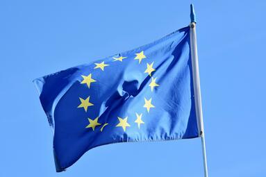 Vergrößerte Ansicht von Flagge Europa