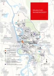 Vergrößerte Ansicht von Darstellung des Räumlichen Rahmenkonzept der Stadt Mannheim