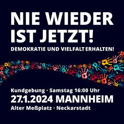 Vergrößerte Ansicht von Sharepic zur Kundgebung 27.Januar