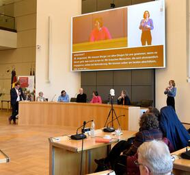 Vergrößerte Ansicht von Forum Inklusion und Barrierefreiheit „Zusammenarbeit und Netzwerke in Mannheim"