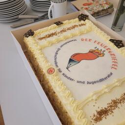 Vergrößerte Ansicht von Feuergriffel 2025 Torte