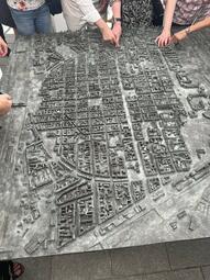 Vergrößerte Ansicht von Tastbares Stadtmodell