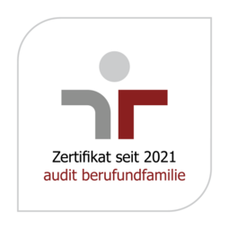 Vergrößerte Ansicht von Zertifikat für familienfreundliche Personalpolitik