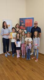Vergrößerte Ansicht von "Hoch hinaus" Lesepreis Erster Preis der 2. Klassen