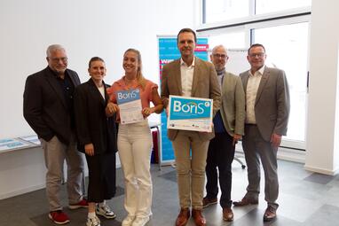 Vergrößerte Ansicht von BoriSBerufswahlsiegel 2025 an Kerschensteinerschule