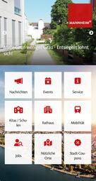 Vergrößerte Ansicht von Screenshot Mannheim-App