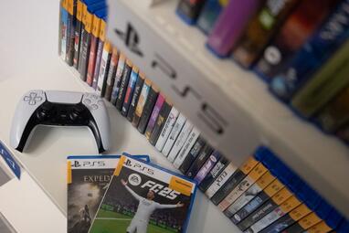 Vergrößerte Ansicht von Gaming-Medien