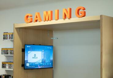 Vergrößerte Ansicht von Gaming im Jugendbereich