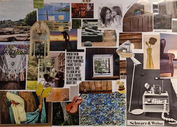 Vergrößerte Ansicht von Kunst-Collage