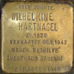 Vergrößerte Ansicht von Wilhelmine Hartnagel