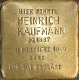 Vergrößerte Ansicht von Heinrich Kaufmann