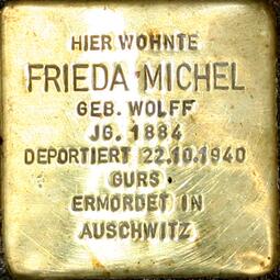 Vergrößerte Ansicht von Frieda Michel