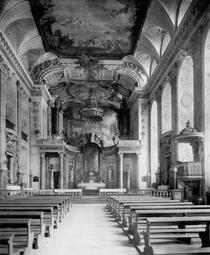 Vergrößerte Ansicht von Schlosskirche, Innenansicht 1896
