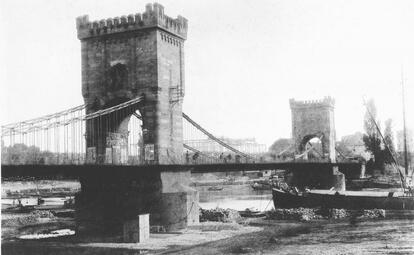 Vergrößerte Ansicht von Kettenbrücke