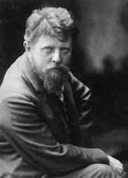 Vergrößerte Ansicht von Architekt und Maler Gustav Halmhuber (1862-1936)