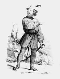 Vergrößerte Ansicht von Friedrich Hecker (1811-1881) als Freischarenführer bei Kandern