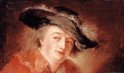 Vergrößerte Ansicht von Nicolas de Pigage (1723-1796), der Erbauer des Palais, um 1764