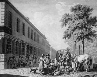Vergrößerte Ansicht von Das Achenbach’sche Kaffeehaus