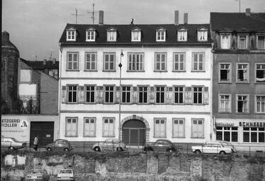 Vergrößerte Ansicht von Das Gebäude D 4, 4 vor der Sanierung, 1973/74