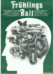 Vergrößerte Ansicht von Plakat für den Frühlingsball der Ingenieurschule
