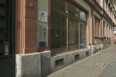 Vergrößerte Ansicht von Gründerinnenzentrum G 7 mit Stadttafel
