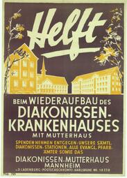 Vergrößerte Ansicht von Plakat zm Wiederaufbau