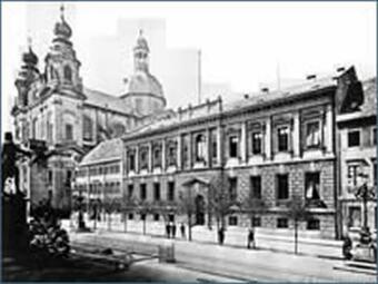 Vergrößerte Ansicht von Das 1730 für die Familie von Dalberg gebaute Palais