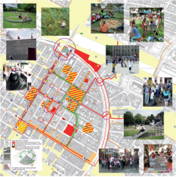 Vergrößerte Ansicht von Spielleitplan Mannheim - Innenstadt / Östliche Unterstadt
