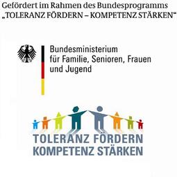 Vergrößerte Ansicht von Gefördert im Rahmen des Bundesprogramms "TOLERANZ FÖRDERN - KOMPETENZ STÄRKEN"