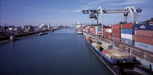 Vergrößerte Ansicht von Industriehafen Mannheim
