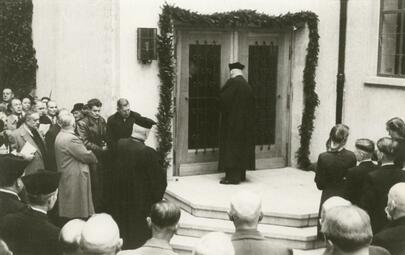 Vergrößerte Ansicht von Einweihung der Hafenkirche, 10. Mai 1953