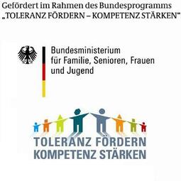 Vergrößerte Ansicht von Gefördert im Rahmen des Bundesprogramms "TOLERANZ FÖRDERN - KOMPETENZ STÄRKEN"