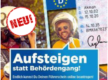 Digitaler Führerscheinantrag