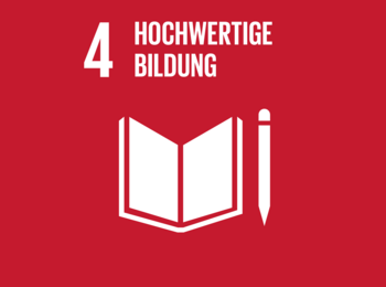 Icon offenes Buch mit Stift daneben