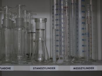 Chemieunterricht Utensilien