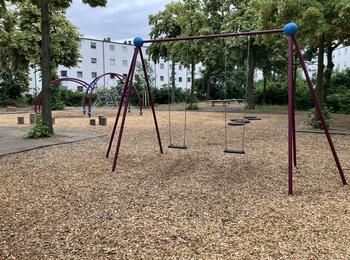 Sanierung Spielplatz Weizenplatz (Waldhof-West, 2024)