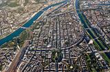 Luftbild Quadrate Rhein Neckar