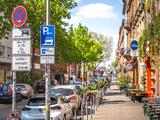 Parkende Autos in der Jungbuschstraße