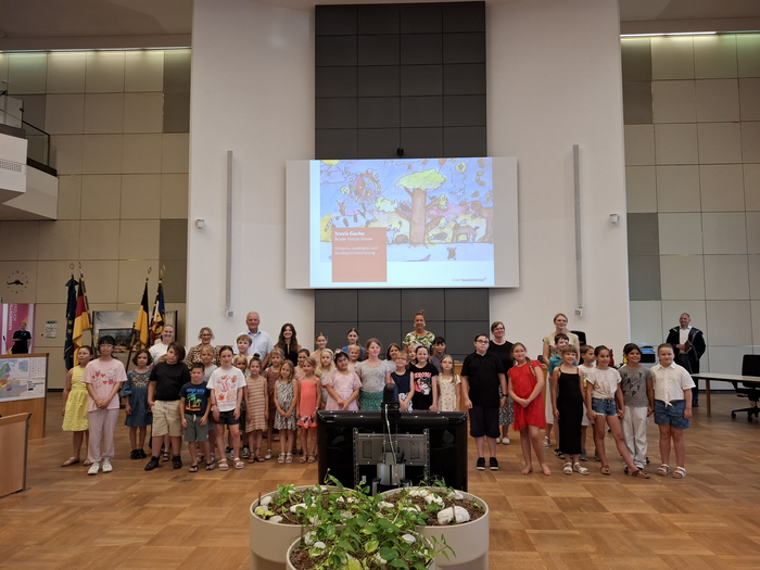 Gruppenfoto Preisträger 73. Europäischer Wettbewerb