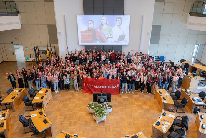 Ausbildungsstart Stadt Mannheim 2026